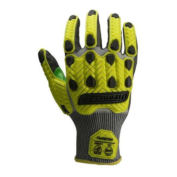 Knit Gloves, Cut Level A2 ,Dipped ,Polyurethane ,Smooth ,XL