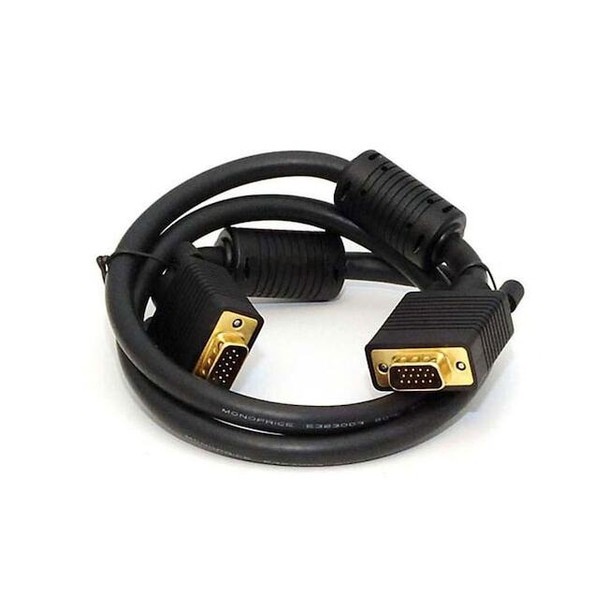 Monoprice Computer Cord,SVGA (HD15) M to M,3ft 2898
