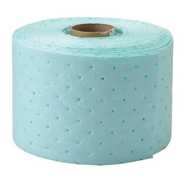 Brady Sorbent Roll, 27 gal, 7 1/2 in x 200 ft, Universal, Green, 2 PK UN75200