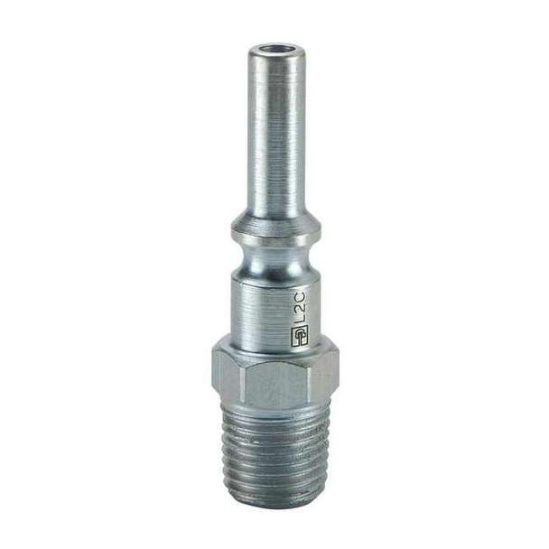 Parker Coupler Plug,Steel,MNPT,1/4 In. Pipe L2C