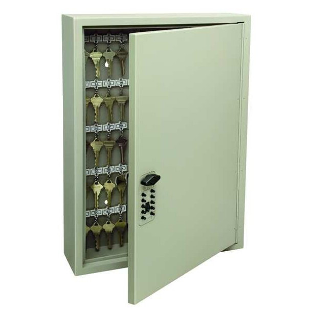 Kidde Key Control Cabinet, Steel, Beige, 60 Key Capacity 1796
