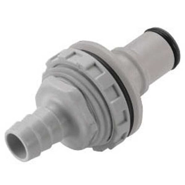 Colder 3/8" Barbed Panel Mount Insert NS6D42006