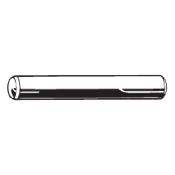 Standard Dowel Pin, 3/4 in Nominal Dia, 1-1/2 in L, Alloy Steel, 5 PK