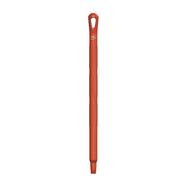 Vikan Color Coded Handle, 1 1/4 in Dia, Red, Polypropylene 29664