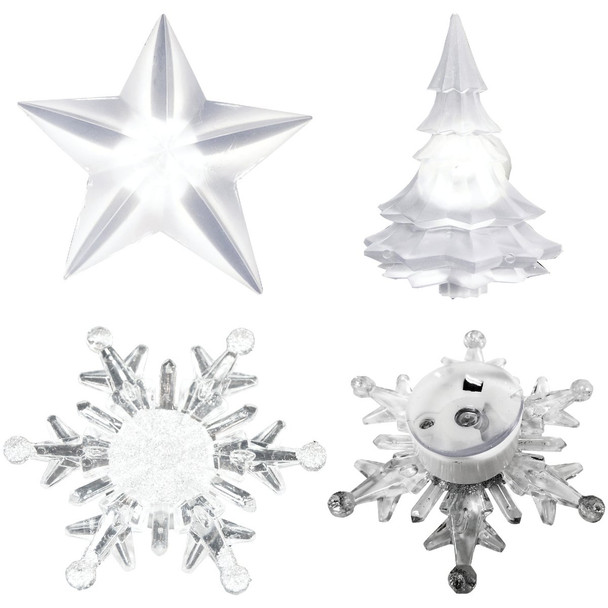 Alpine LED Lighted Wall Decoration with Suction Cup LAN321A-CC