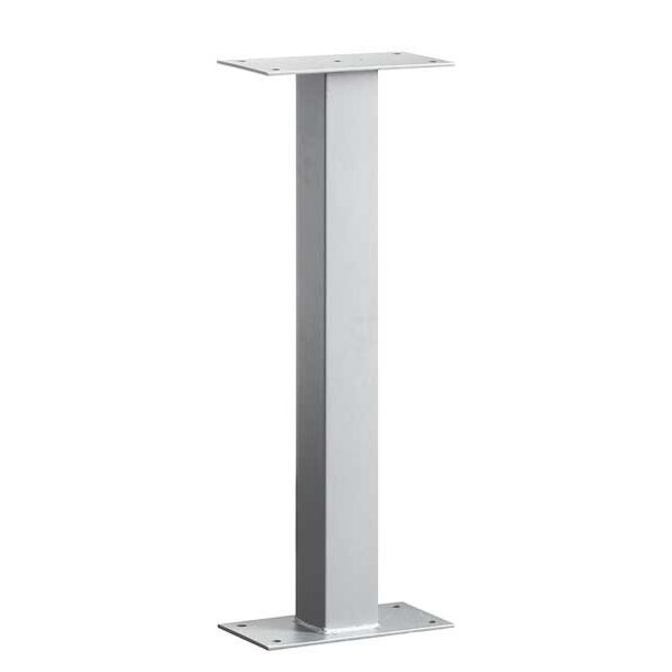 Salsbury Industries Pedestal, Gray, Powder Coated, Bolt, Mail Chest 4365SLV
