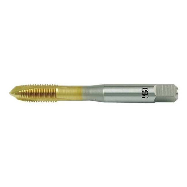 Osg Spiral Point Tap, #10-32, Plug, UNF, 3 Flutes, TiN 1101501905