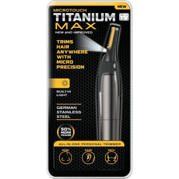 Micro Touch Titanium Max Hair & Beard Trimmer MTTTMAX