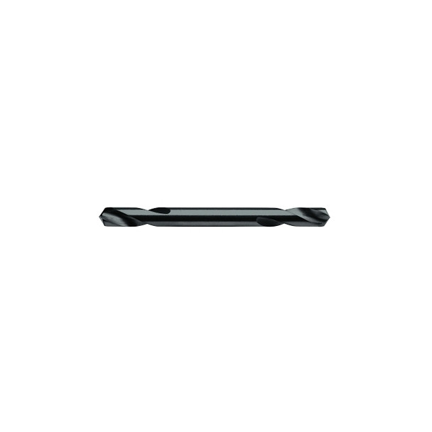 Double-End Black Oxide Coated High Speed Steel Drill Bits, 1/8 in