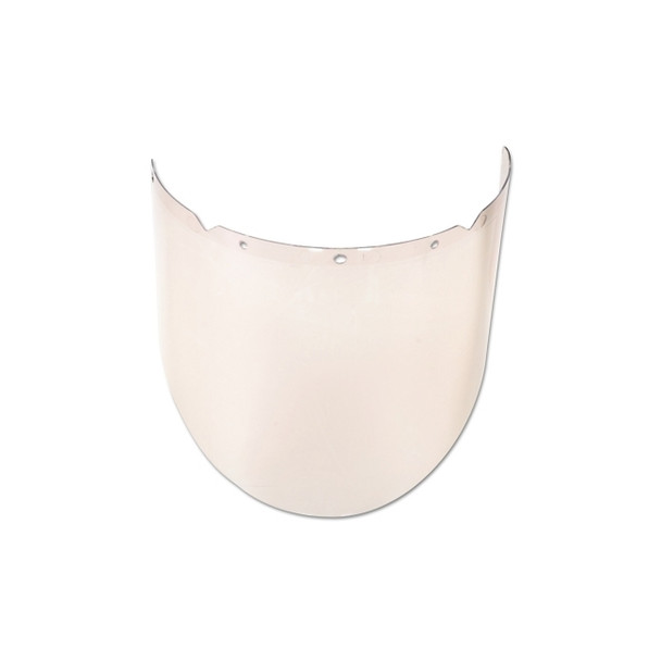 V-Gard® Visor for Elevated Temperature Application, Anti-Fog, Anti-Scratch, Reflective Coating, Clear, 17.75 in L x 9.5 in H