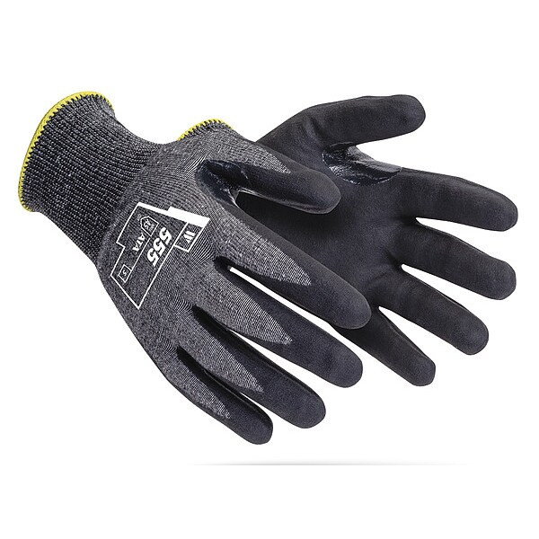 Pip Cut-Resistant Glove, Cut Level A5 ,Dipped ,Foam Nitrile ,Foam ,S 1 PR 555