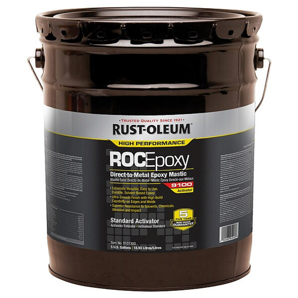 Rust-Oleum Epoxy Coating Activator,Clear,5 gal,Pail 9101300 Rust-Oleum Epoxy Coating Activator,Clear,5 gal,Pail 9101300