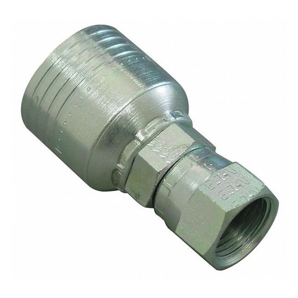 Eaton Aeroquip Hydraulic Hose Fitting,Straight Shape 4SA12FJ12