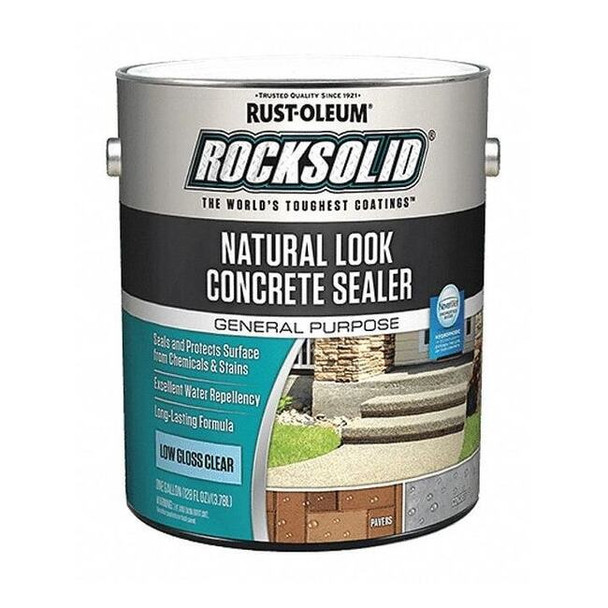 Rust-Oleum Sealer, Semi-Gloss Finish, Clear, Water Base 317928