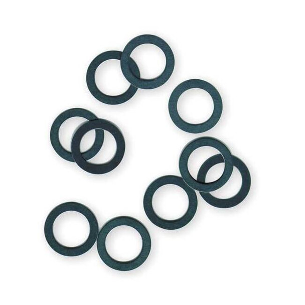 Precision Brand Arbor Shim Assortment Inside Dia. 0.625", Pk19 25160