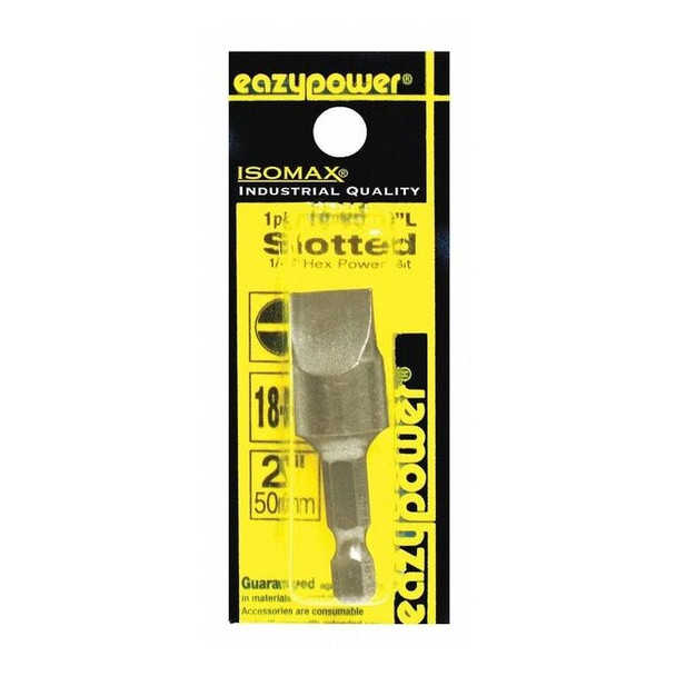 Eazypower Slotted Power Bit, No. 18-20, 2" 80372