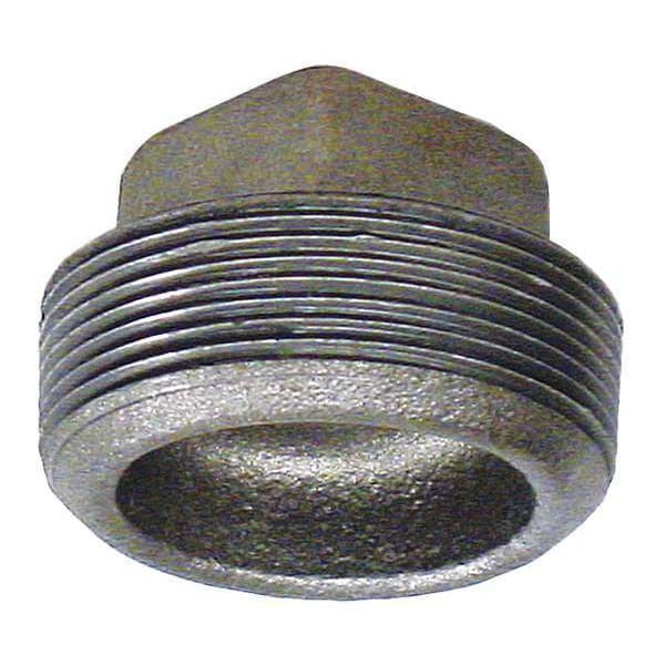 Anvil 1/4" MNPT Galvanized Square Head Plug 0319901484