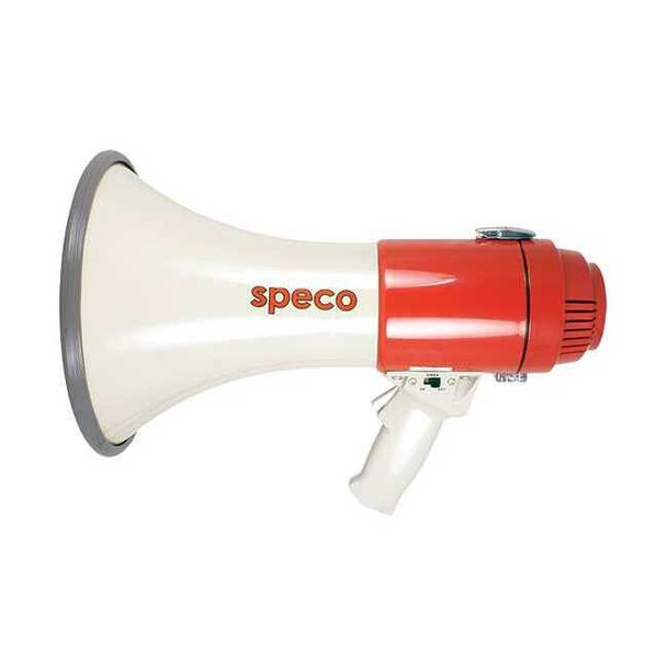Speco Technologies Megaphone,14-1/4 In.,Siren ER370