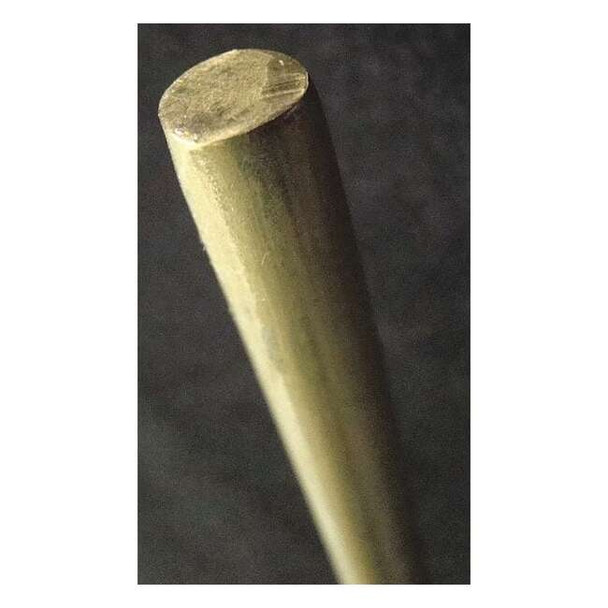 Manufacturer Varies Rod Stock,Brass,1/4 in. x 3 ft.,PK4 1165