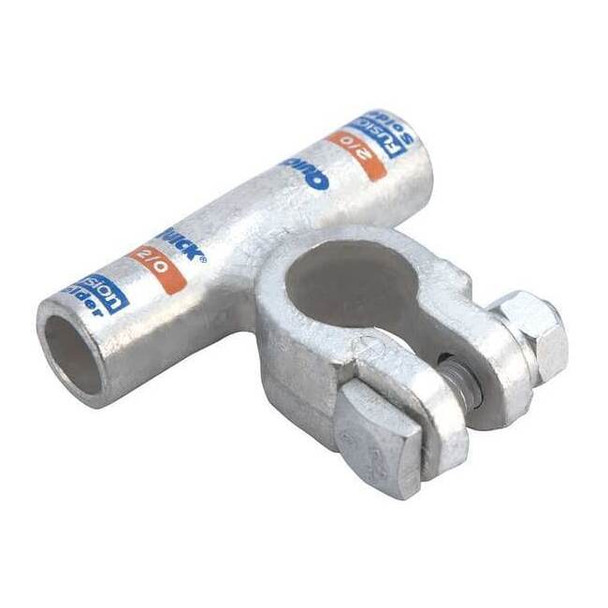 Fusion Battery Terminal Flag,2/0 ga.,Orange,Pos 436320P