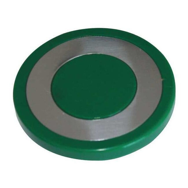 Eaton Mushroom Head,30mm,Green,Plastic 10250TB61