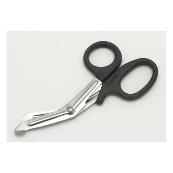 Medi-First EMT Utility Scissors, 7-1/2" L, 5" W, Black 70901-BK