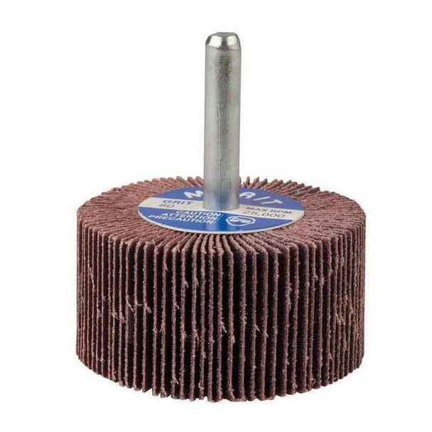 Merit Flap Wheel, 2 Dia, 1 W, Shk 1/4, 80 08834137371