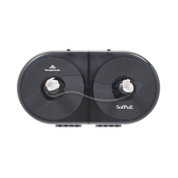 Georgia-Pacific Toilet Paper Dispr,Centerpull,(2) Rolls 56509