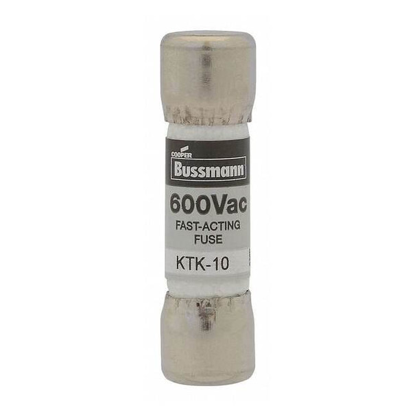 Midget Fuse, Fast-Acting, 6A, 600V AC, Non-Indicating, 100kA at 600V AC