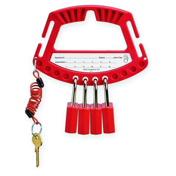 Master Lock Padlock Station,Unfilled,1 Component S125