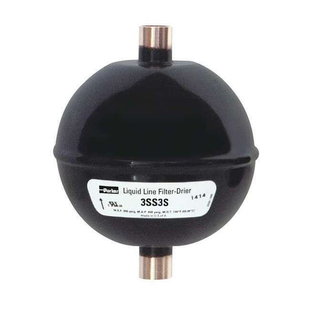 Parker Liquid Line Filter Dryer,Copper,ODF 2SS3S
