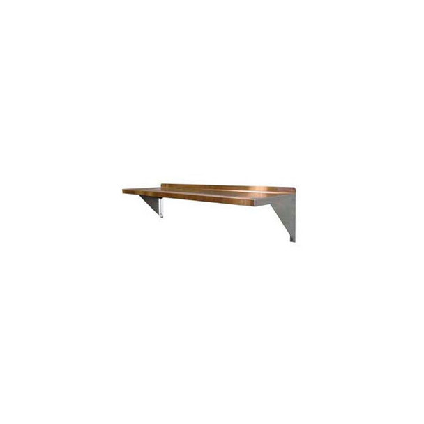 Prairie View WS1236 Wall Mount Shelf 12""W x 12""H x 36""L Aluminum