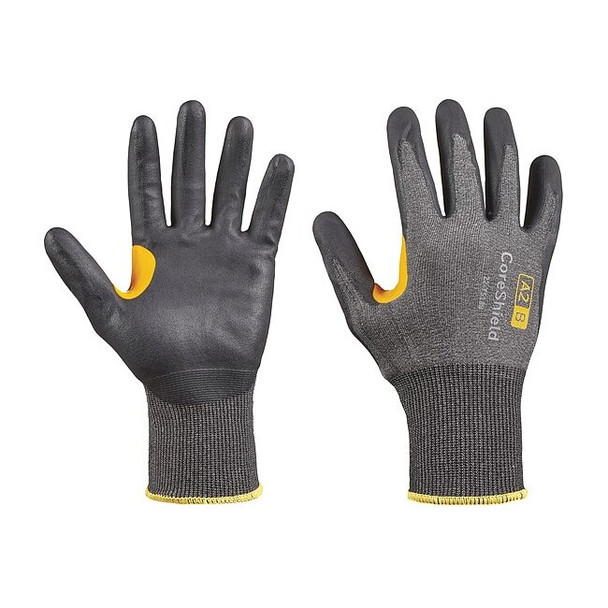 Cut-Resistant Gloves, Cut Level A2 ,Dipped ,Nitrile ,Smooth ,XS 1 PR