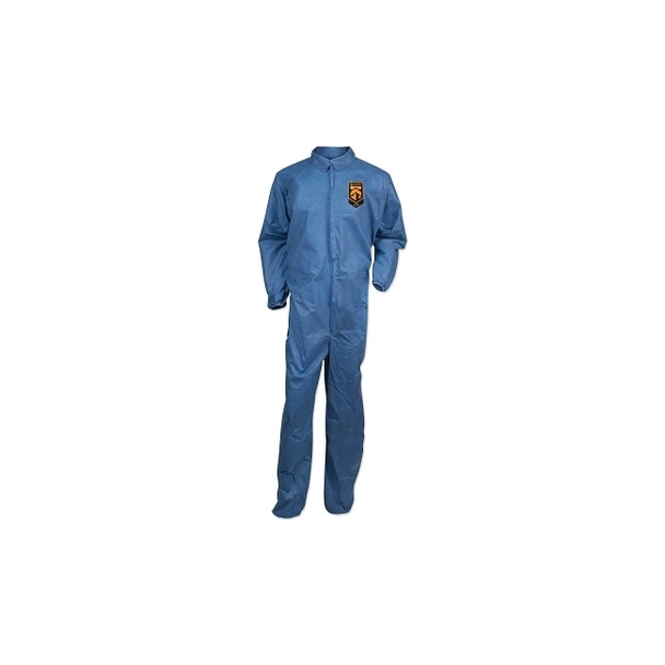 KleenGuard™ A20 Breathable Particle Protection Coverall, Blue Denim, X-Large, ZF, EWA