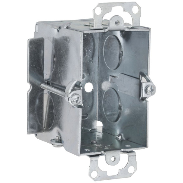 Raco 1-Gang Steel Welded Adjustable Wall Box 512