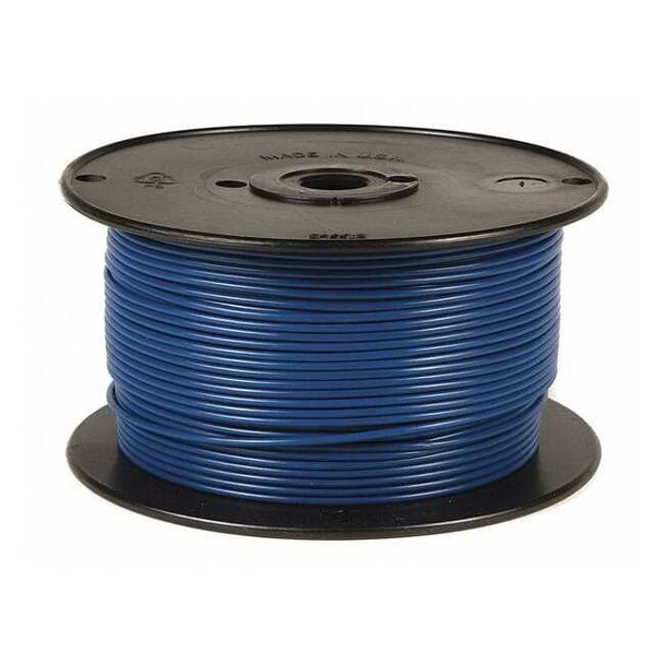 Grote Primary Wire, GPT, 16 AWG, 1C C, Blue, PVC, Stranded, 60V, 500 ft. 87-8510