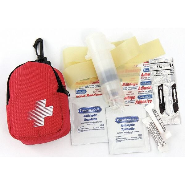 First Aid Only Snake Bite Kit, Fabric 9 Components, 1 People Served 3027