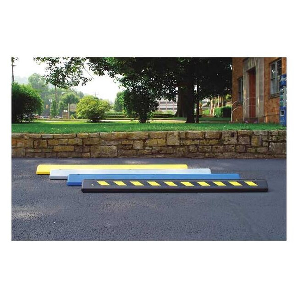 Manufacturer Varies Parking Curb,72 x 4 x 8 In,Black/Yellow 1790BLKX