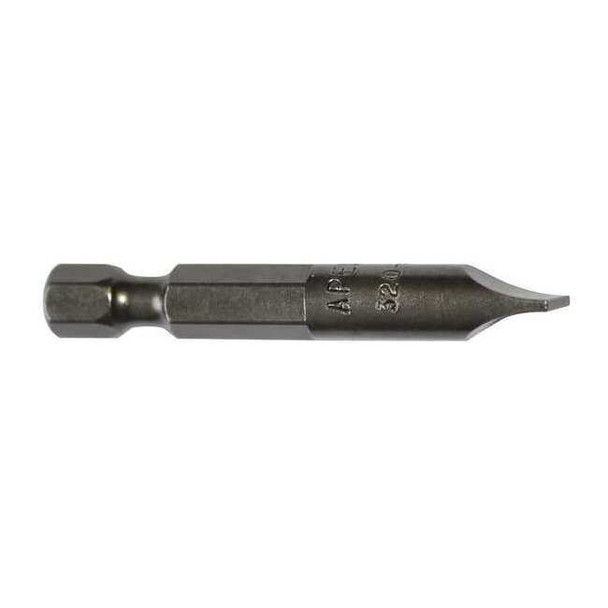 Apex Tool Group Power Bit,SAE,1/4",Hex Power Drive,PK5 320-2X-5PK