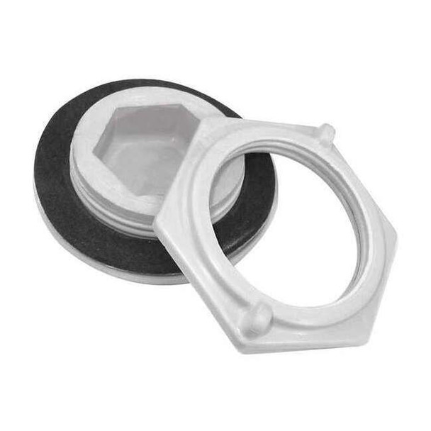 Hubbell-Wiegmann Hole Plug,Gray,Matte,1.75" Hole Dia. HW-FGHP-100-125