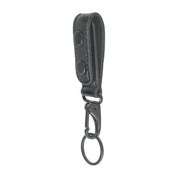 Heros Pride Key Holder, Leather, Black, Universal, Snap 1487PB