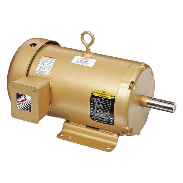 Three-Phase General Purpose Motor, 7 1/2 HP, 184T Frame, 208-230/460V AC Voltage