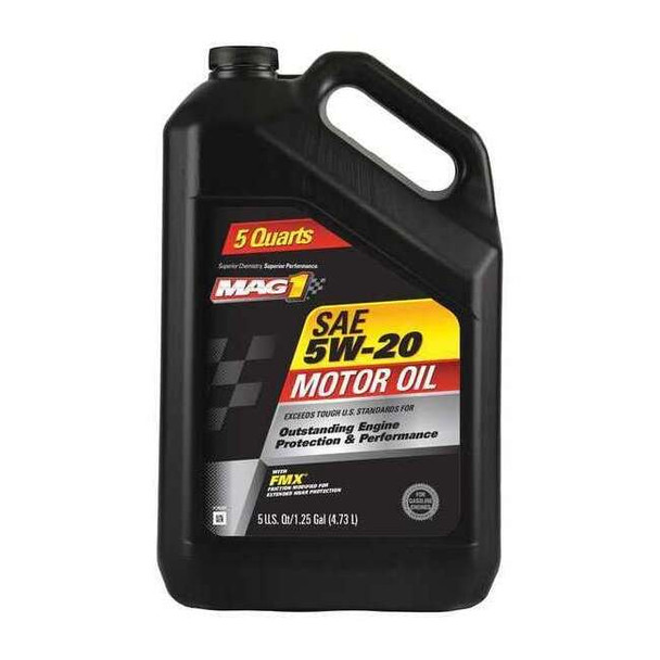 Mag 1 Engine Oil, Conventional, 5W-20, 5 Qt. MAG62941