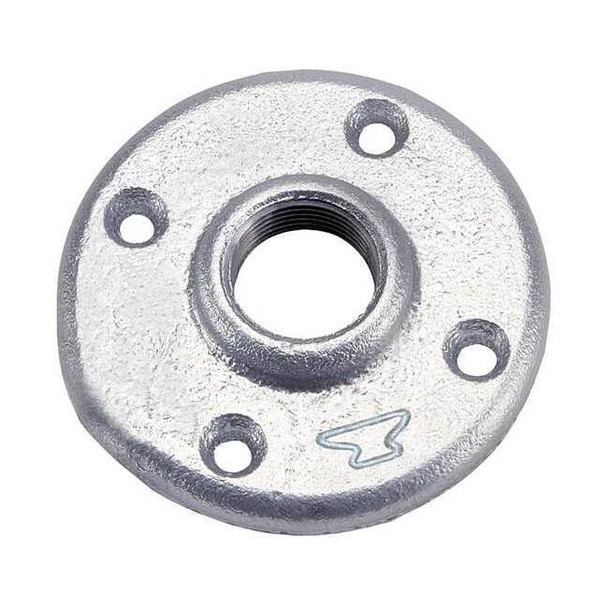 Anvil Flange, Ductile Iron, Threaded, 4 in 0311105407