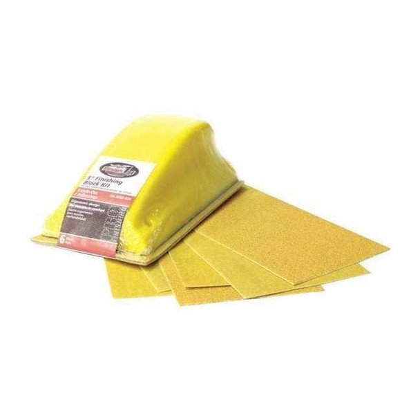 Gator Finishing Finishing Block Kit,5-1/4inL x 3inW,PK7 8352035