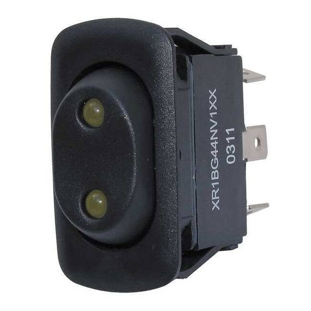 Eaton Lighted Rocker Switch, LED, On/On XR1CG44NV1XX