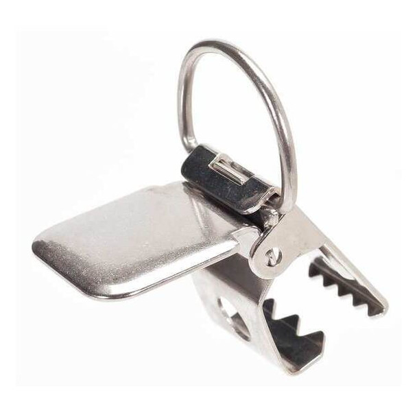 Msa Safety Sunspender Clip,Stainless Steel,Chrome 10069894