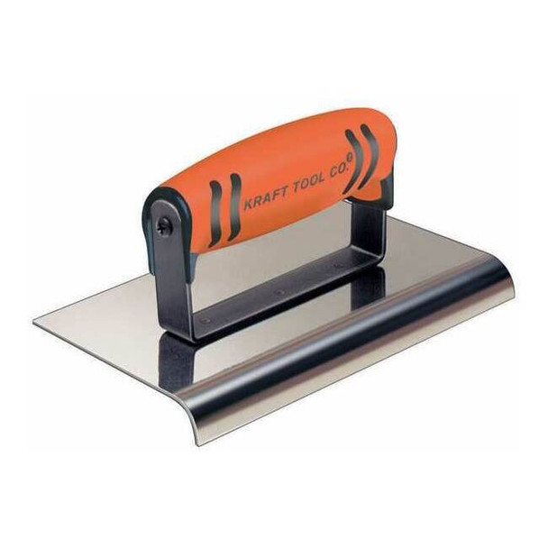 Kraft Tool Sidewalk Edger,SS/ProForm,1/2 in Radius CF165PF