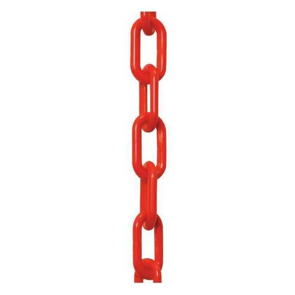 Manufacturer Varies Plastic Chain, Red, 50 ft Length, Gloss 30005-50