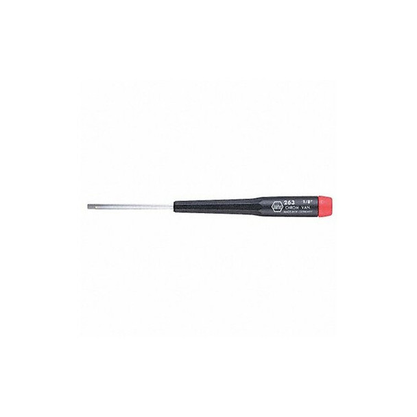 Wiha Precision Hex Screwdriver 3/32 in Round 26323
